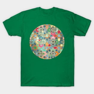 Gilt & Glory - Colorful Moroccan Mosaic T-Shirt